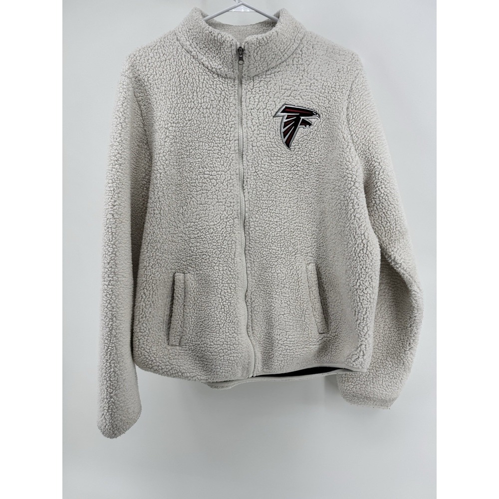Fanatics Pro Line Atlanta Falcons Women's  sherpa fleece full zip Size‎ L